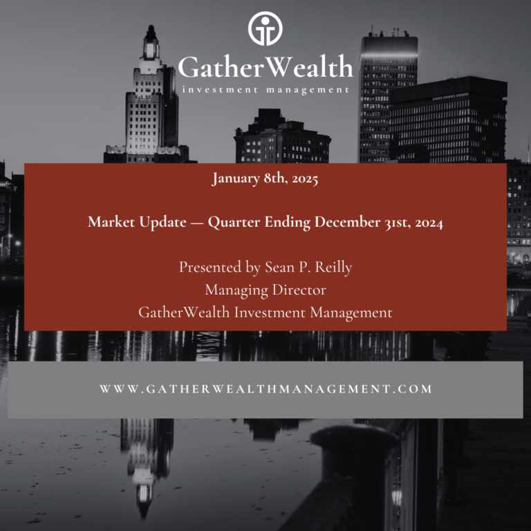 Market Update for the Quarter - Ending December 31st, 2024