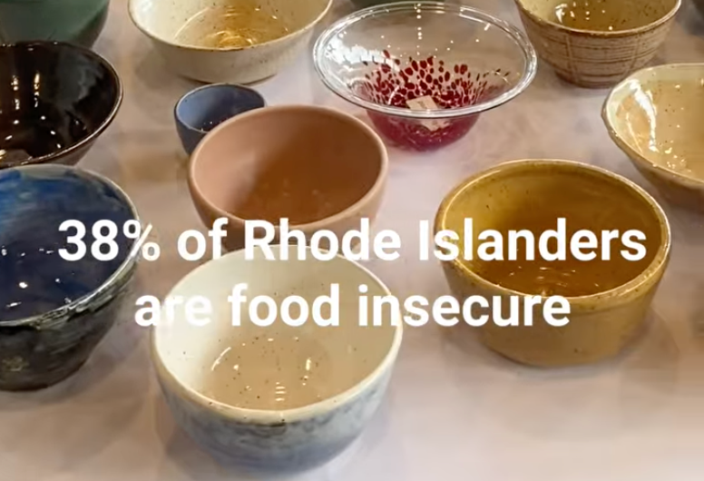 Empty Bowls at the Food Bank
